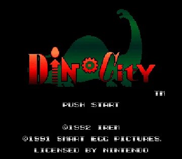 Dino City (USA) screen shot title